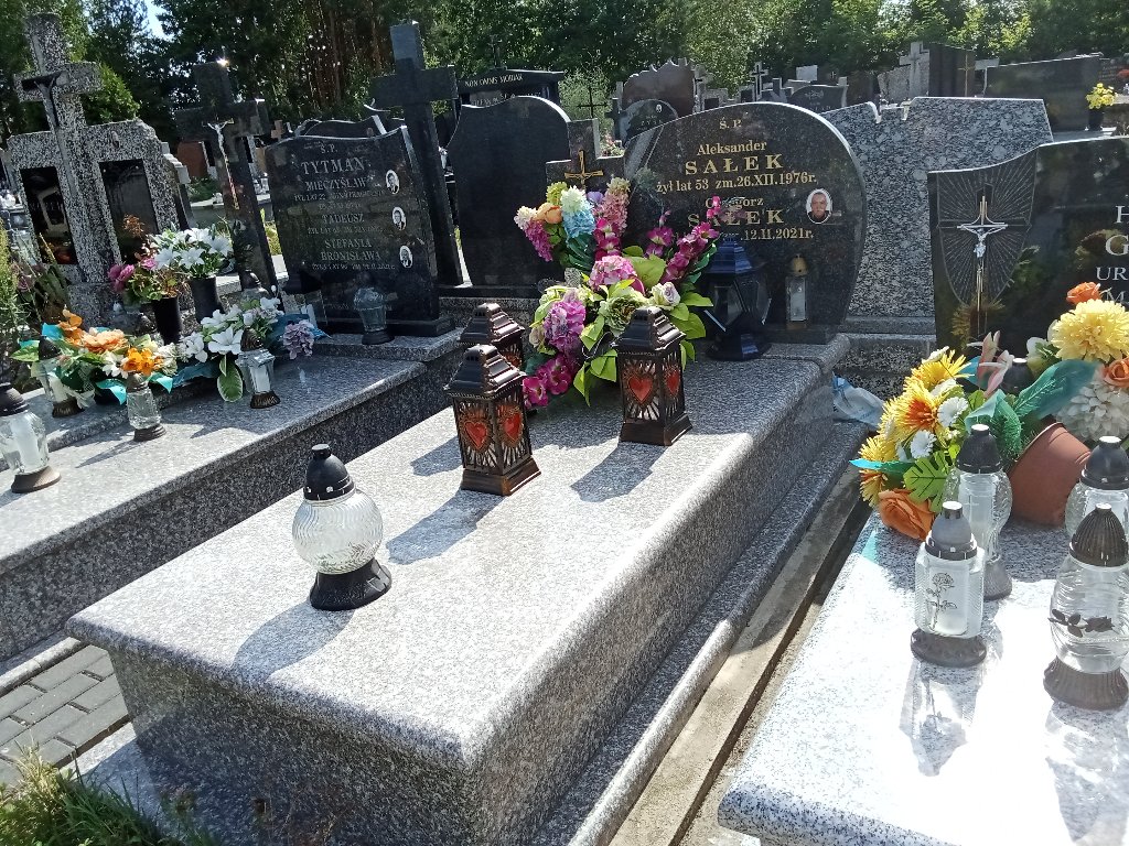 Grób Aleksander Sałek