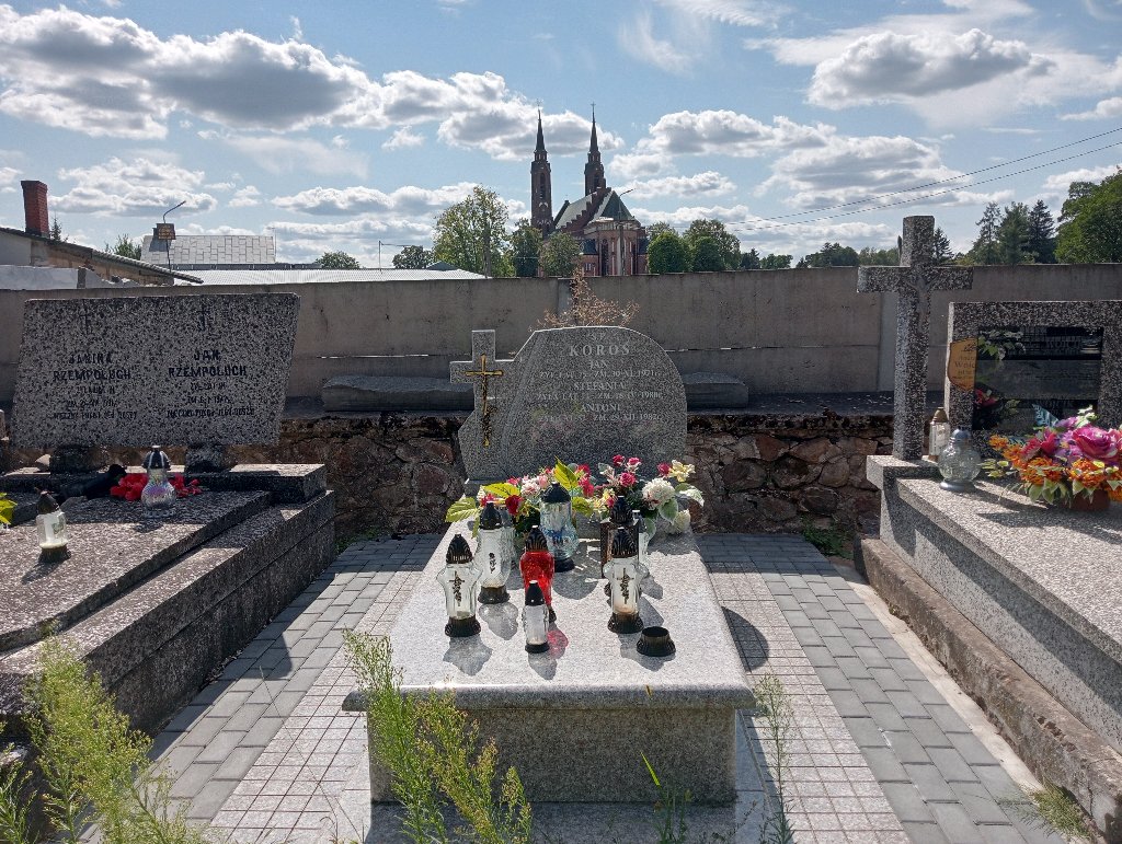 Grób Stefania Koroś