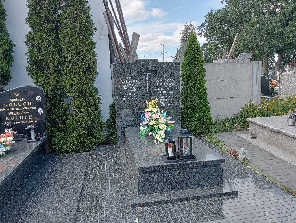 Grób Stanisław Gałązka
