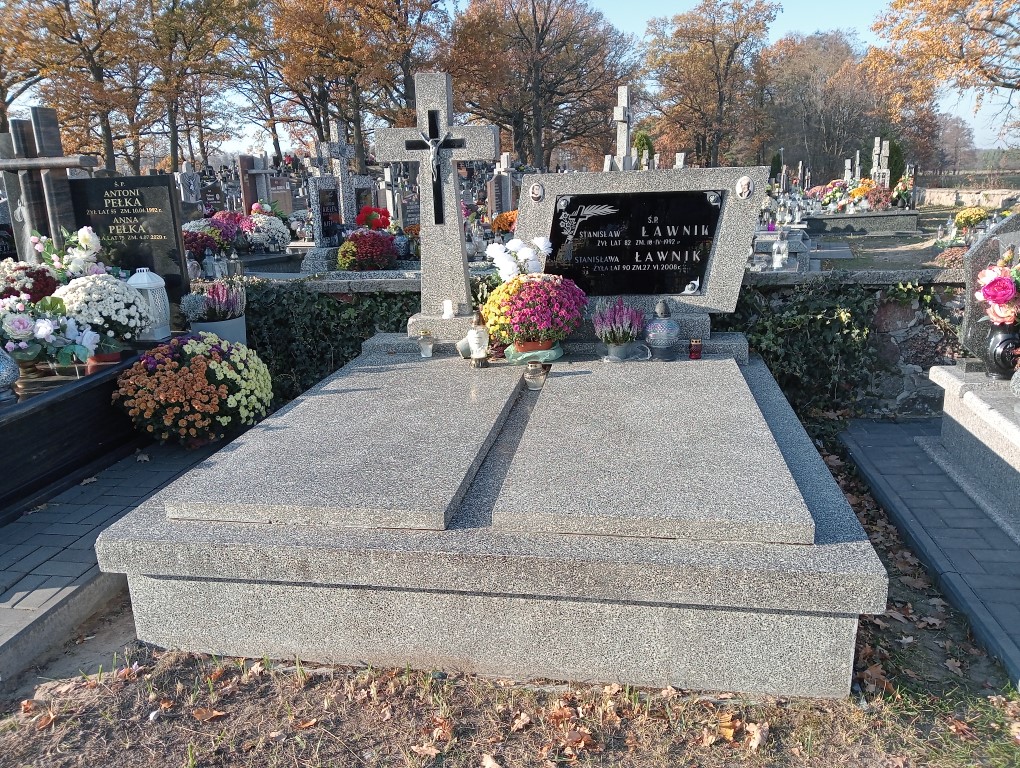 Grób Stanisław Ławnik