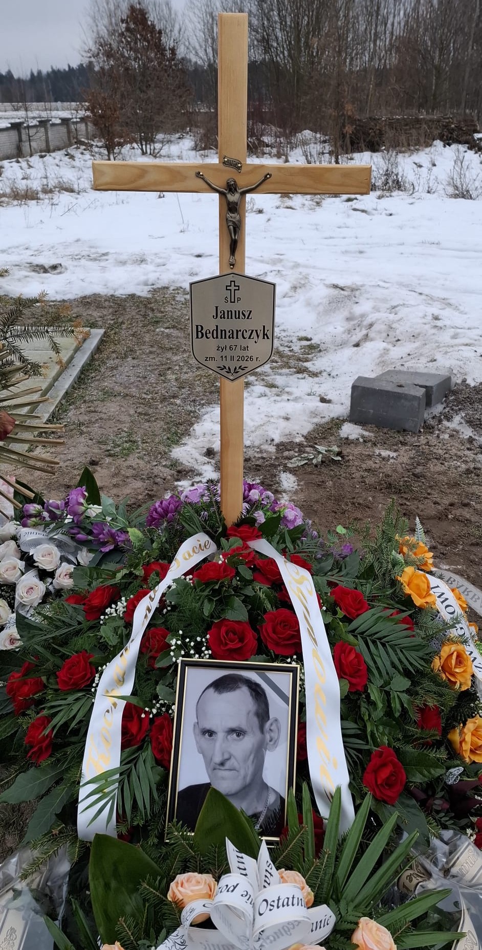 Grób Janusz Andrzej Bednarczyk