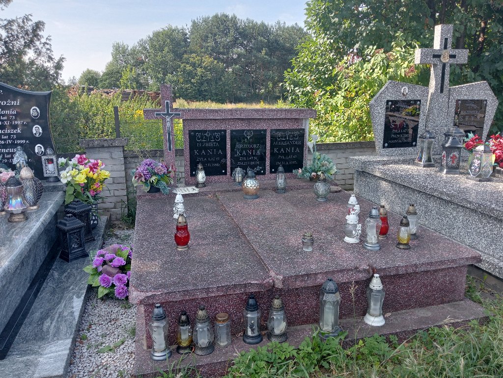 Grób Grzegorz Kania