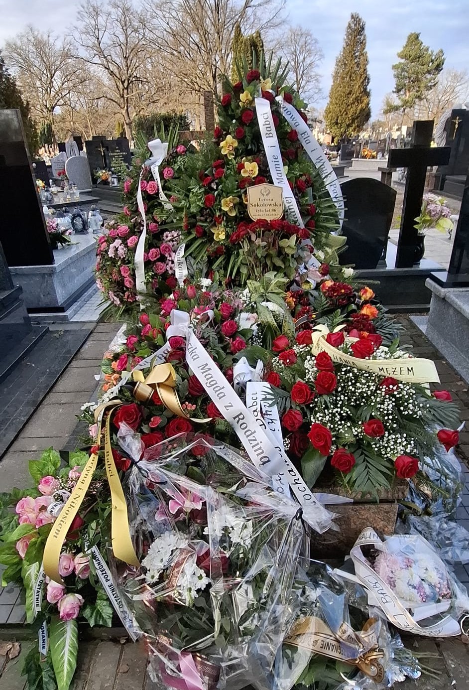 Grób Teresa Sokołowska 