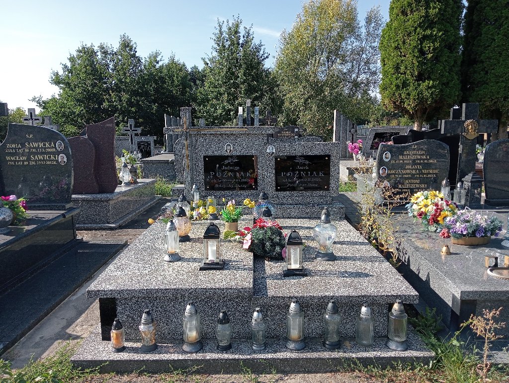 Grób Jadwiga Poźniak
