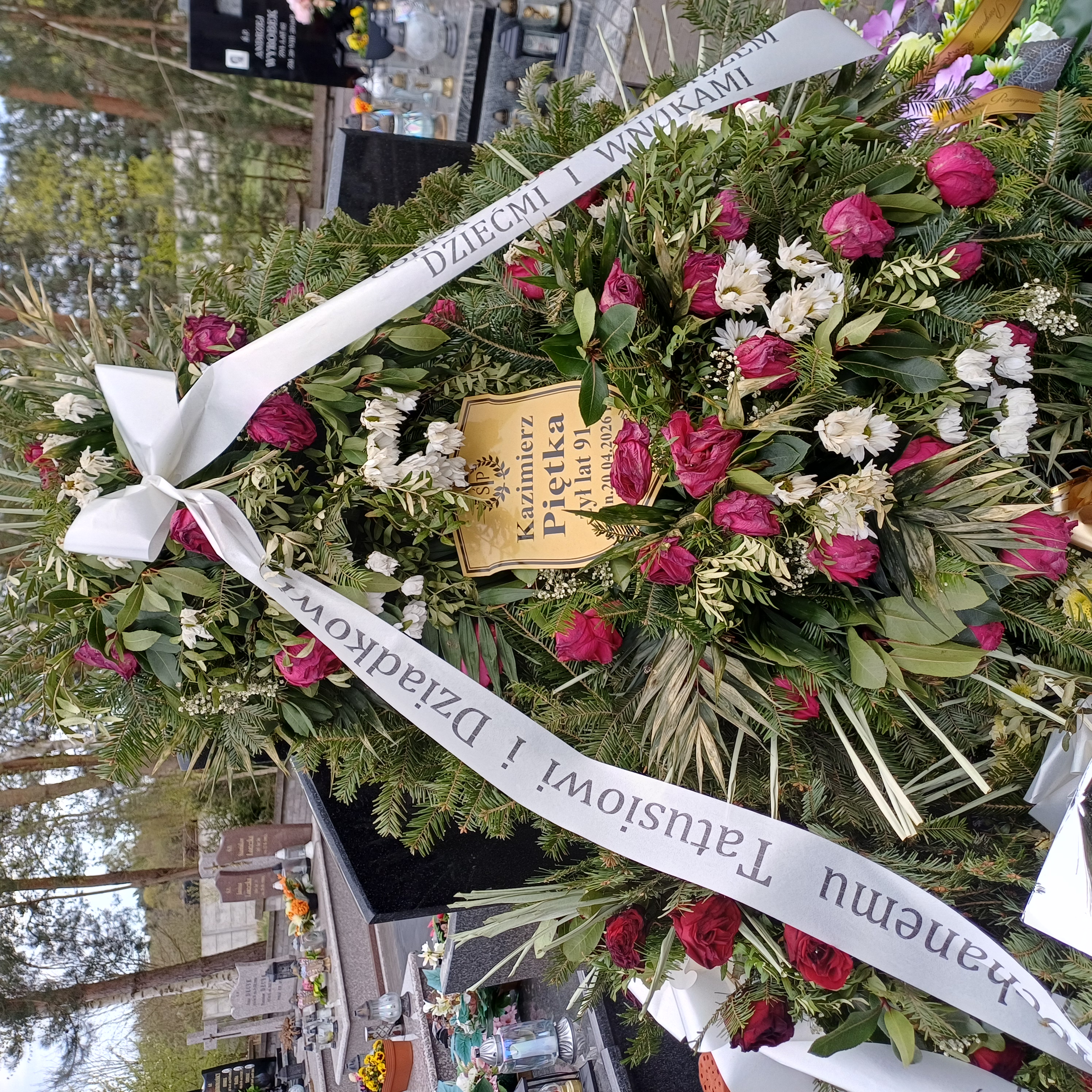 Grób Kazimierz Piętka