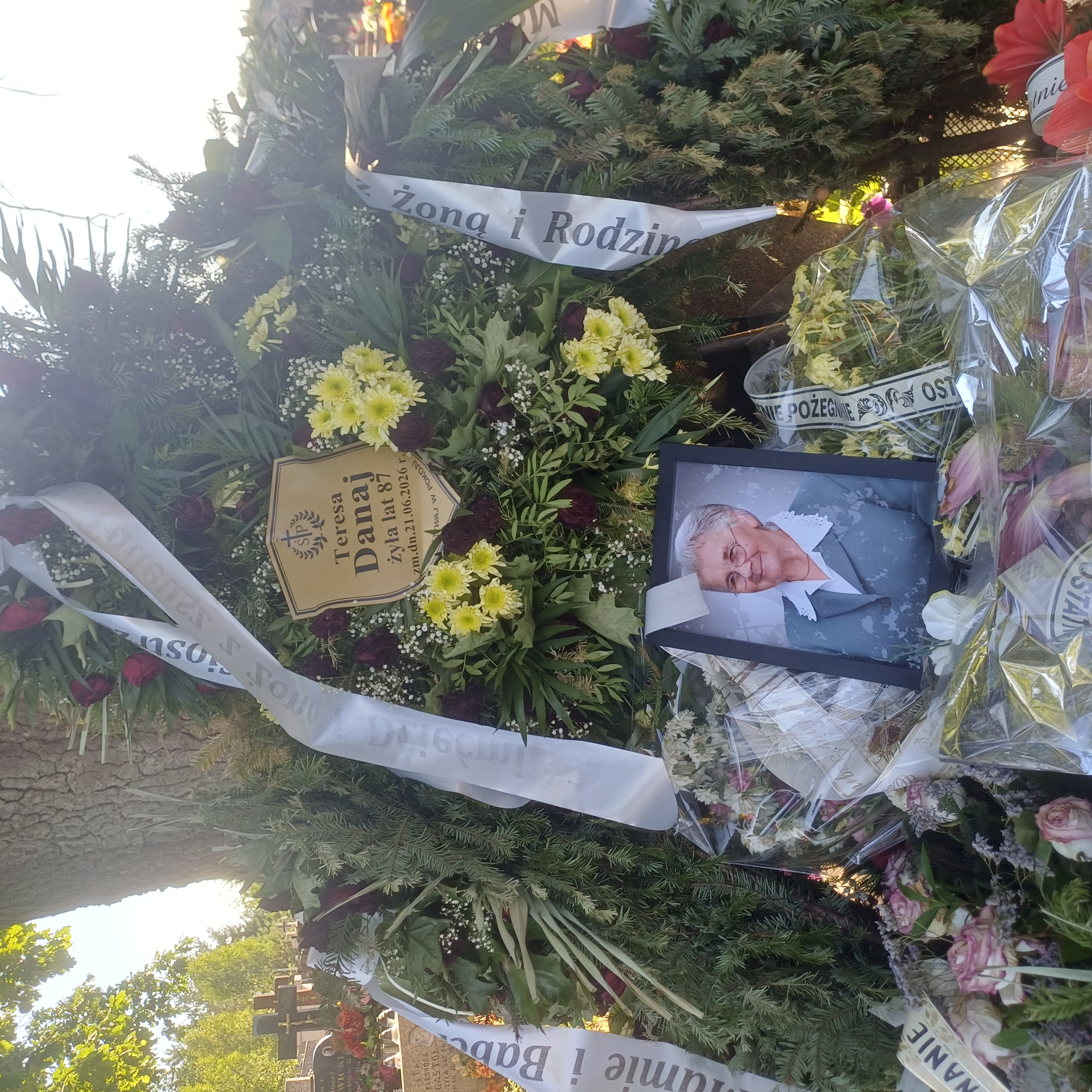 Grób Teresa Barbara Danaj