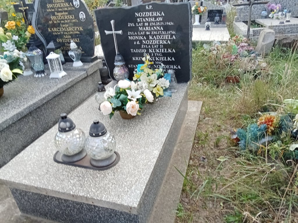 Grób Stanisław Nozderka