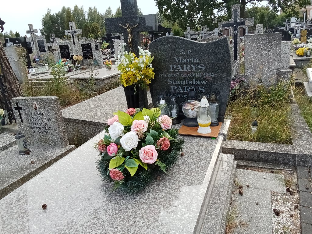 Grób Stanisław Parys