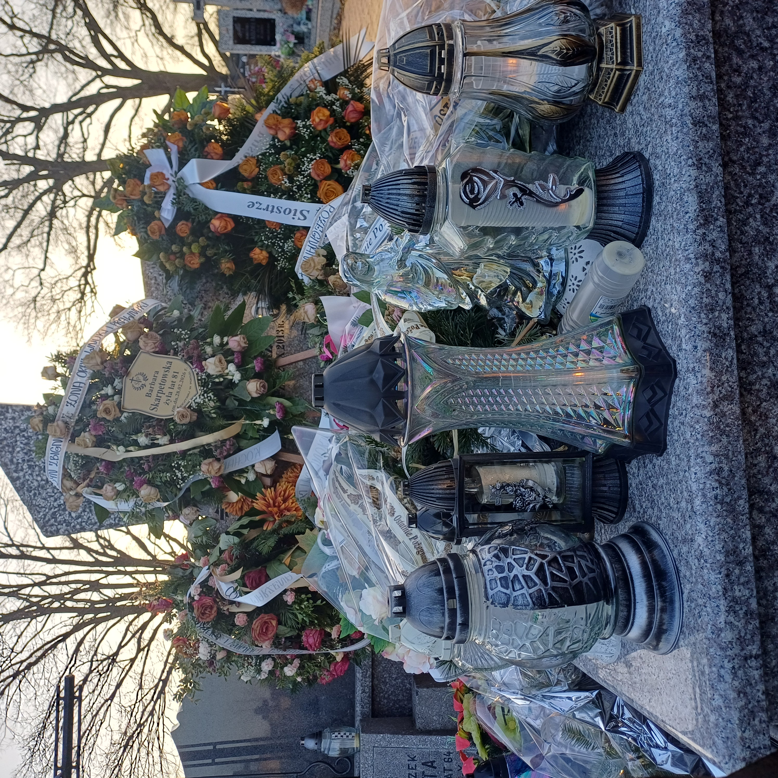 Grób Barbara Wiesława Skarpetowska