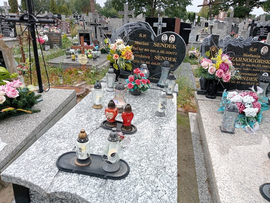 Grób Marian Sendek