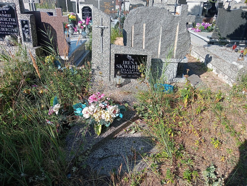 Grób Irena Skwarek