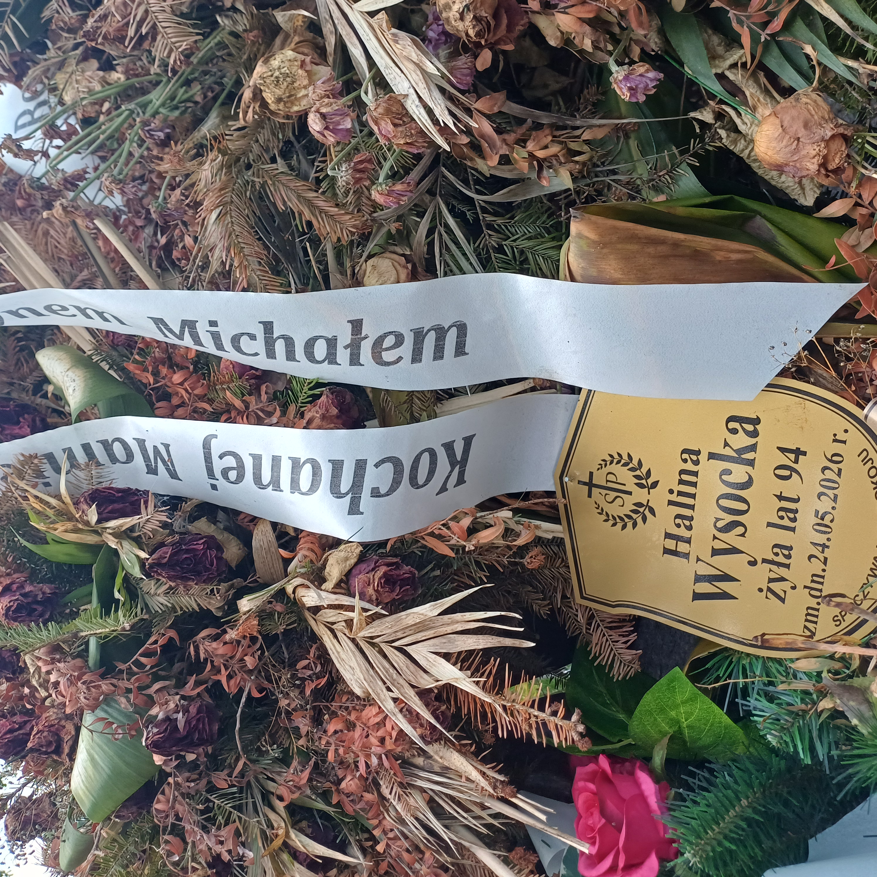 Grób Halina Teresa Wysocka