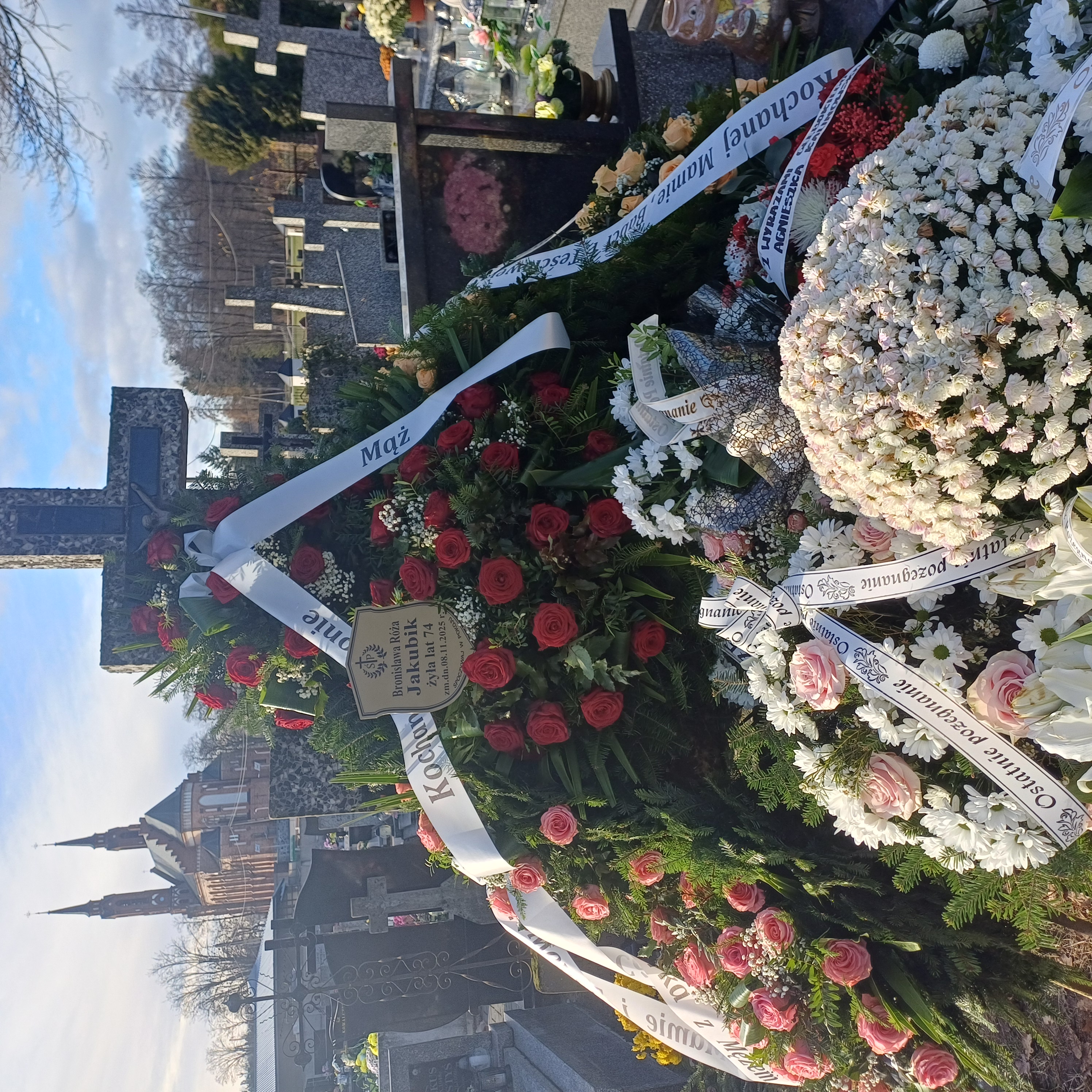 Grób Bronisława Róża Jakubik