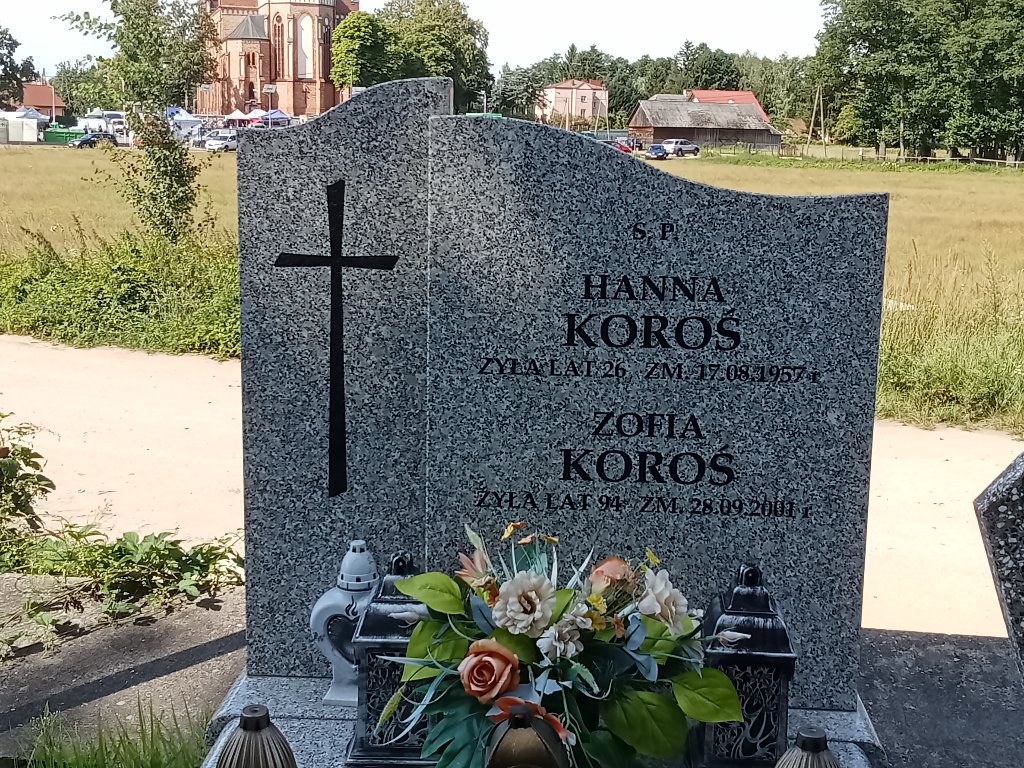 Grób Zofia Koroś