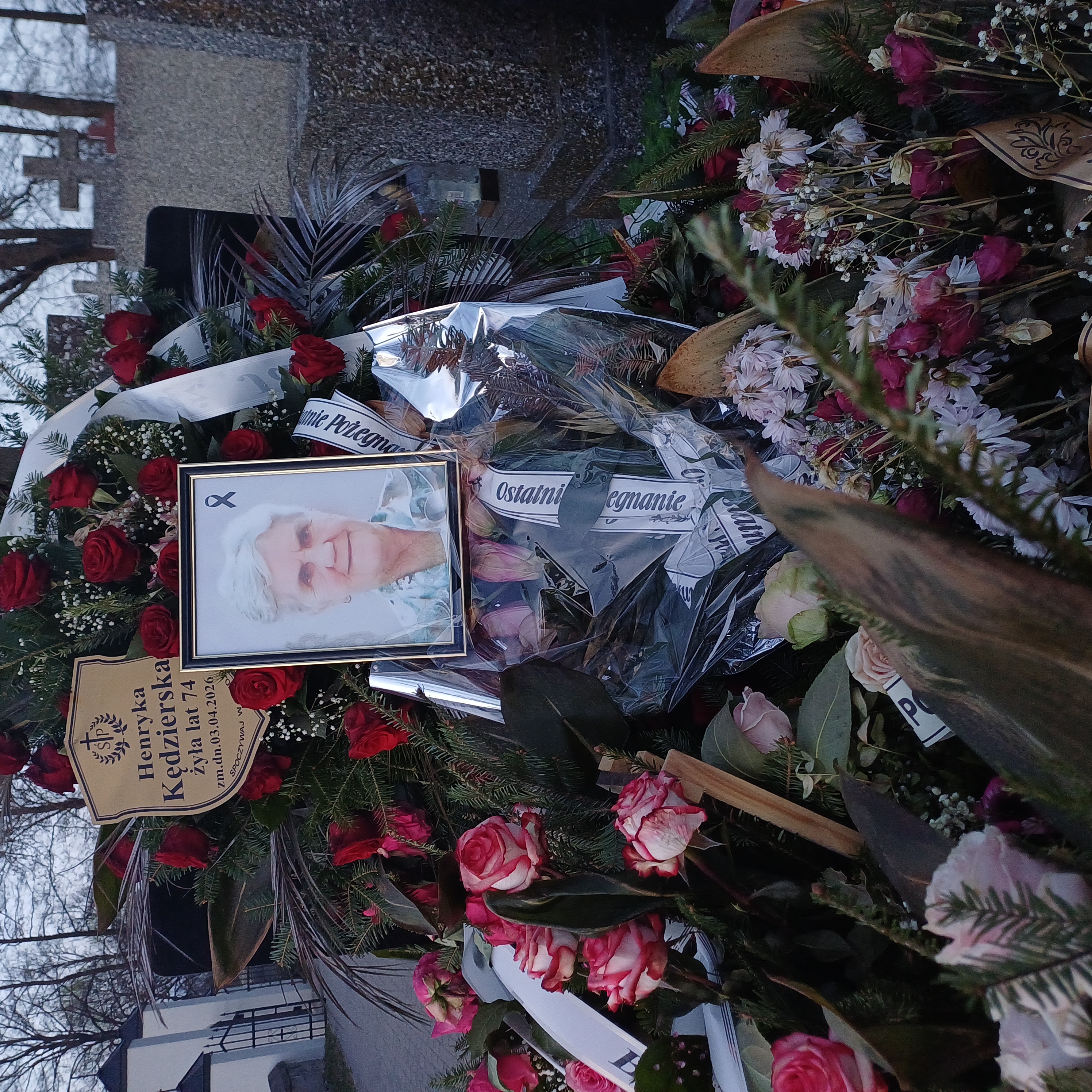 Grób Henryka Kędzierska