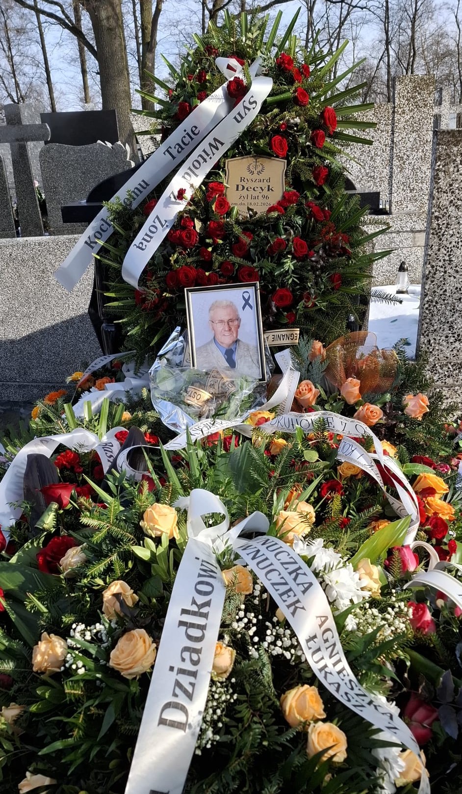 Grób Ryszard Stanisław Decyk