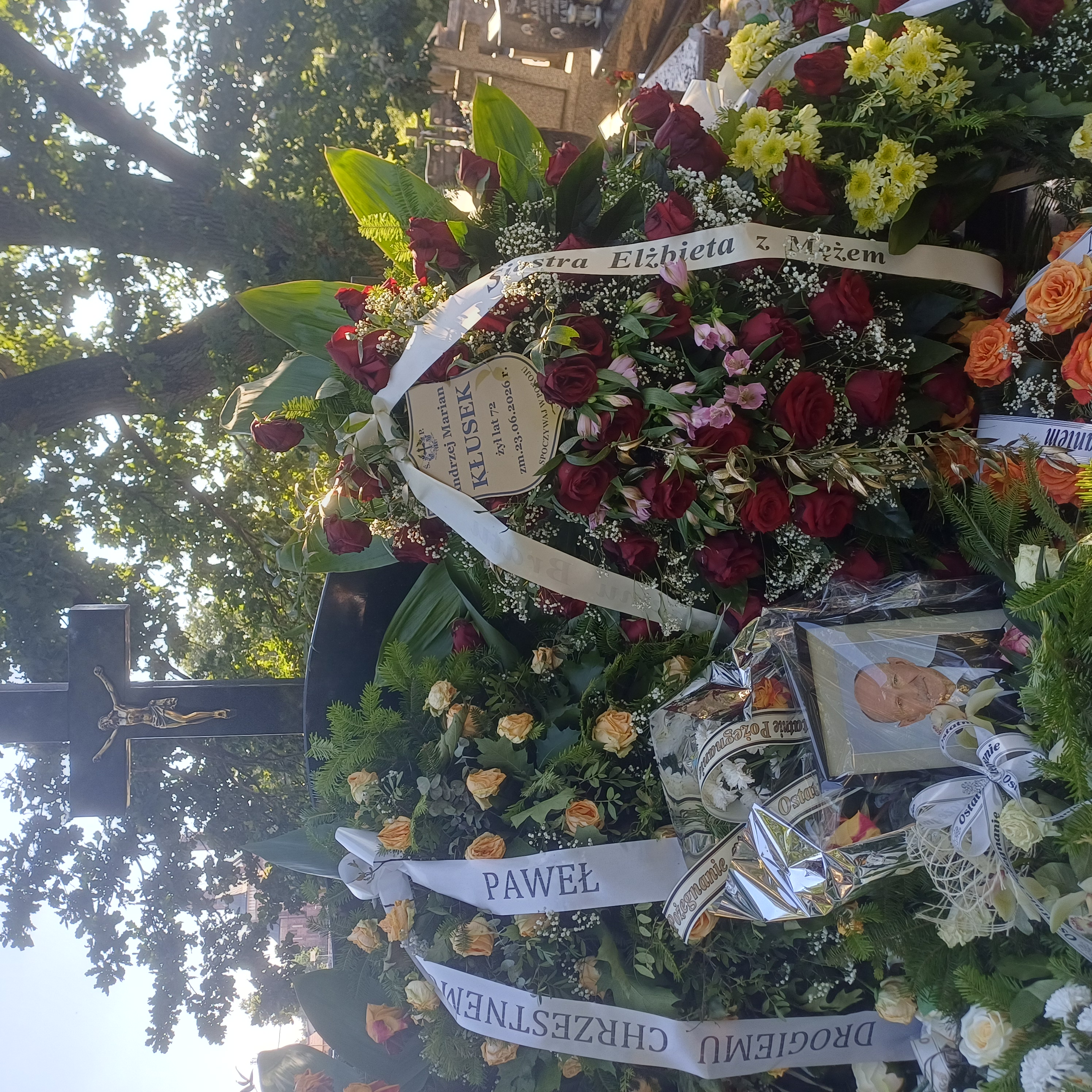 Grób Andrzej Marian Kłusek
