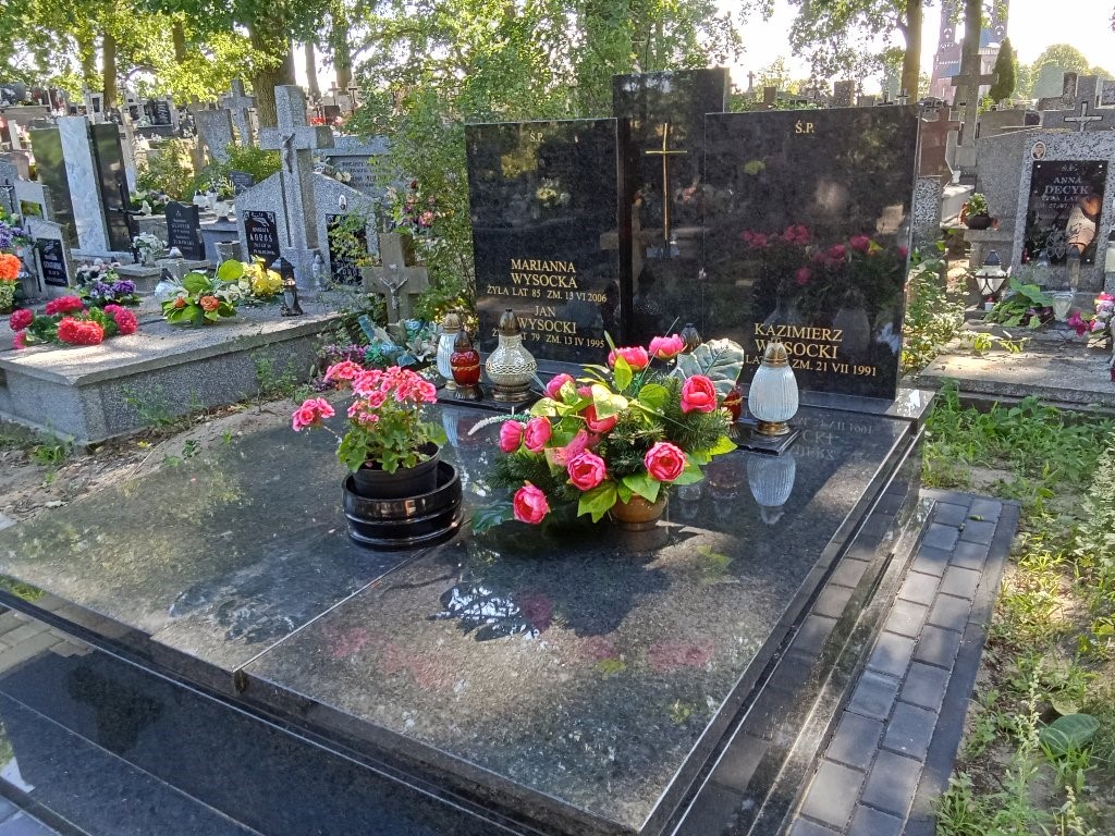 Grób Kazimierz Wysocki