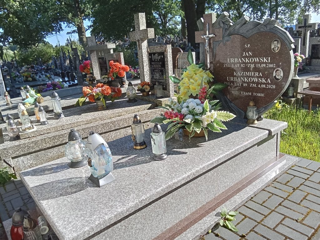 Grób Kazimiera Urbankowska